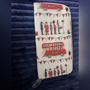 Celebrating Britain Traditional Long Wallet Coin Pouch, 19 cm,Multicolour